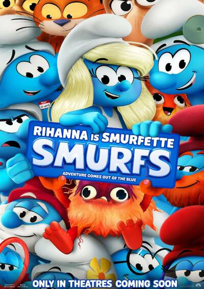 Filmplakat Smurfs